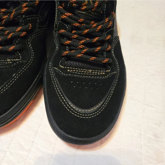 Vans Rowan 2 Skate Men Size 7 Spitfire Pro Impactwaffle Black and Orange 112025 - Picture 10 of 12